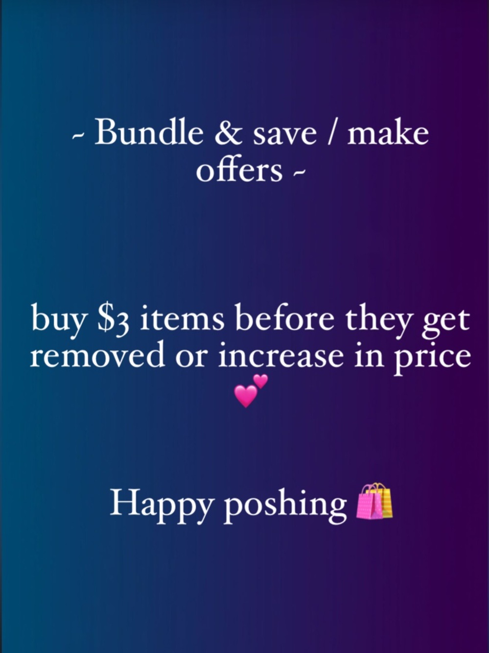 Bundle ! Make Offers ! Buy Now !
